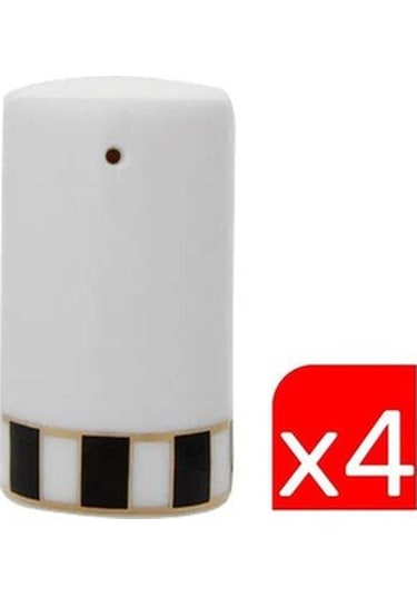 Porland Palms Biberlik 6cm 4 Lü 04alm005899 Beyaz - Siyah