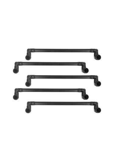 Kosona G3/4 Dış Dişli Otomatik Yükseklik Ayarlı Çevirilebilir Bahçe Çim Sulama Jöntü Armatürü - 5 Adet Pe Malzeme