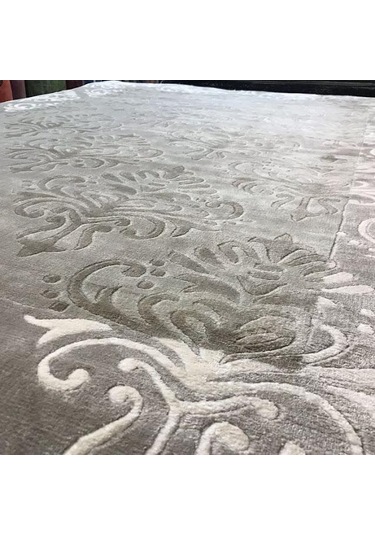 Eko Halı Venice Kcm 564 Silver White İthal El Dokuma Halı Gümüş