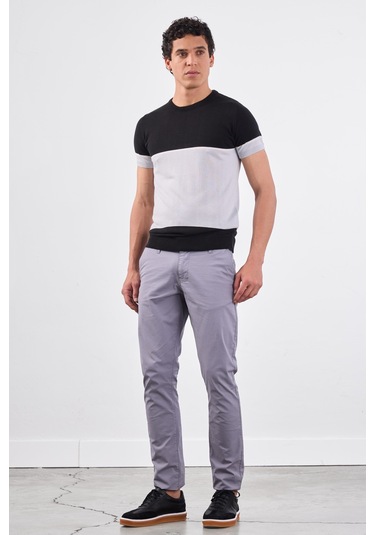 Dufy O Yaka Triko Tshirt SIYAH