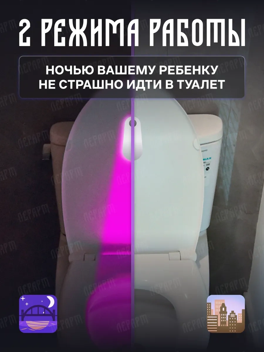 Lerart Hareket Sensörlü Tuvalet Arkası Aydınlatma 250599178 Beyaz