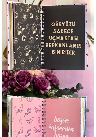 Hayallerinin Peşinden Git Tasarımlı Konuşan Ajanda-170 Diğer