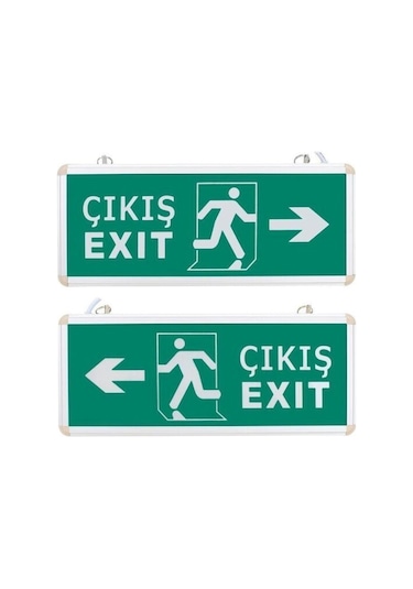 Ct-9170 Ledli Exıt Armatür - Acil Çıkış Levhası 3 Saat Şarjlı Diğer