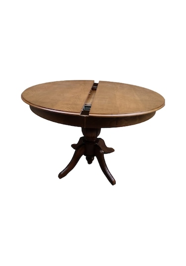 Bengimobilya Baba Ayak Masa Kayın Kaplama Mdf Tabla Ihlamur Ağacı Ayak. 120 Cm