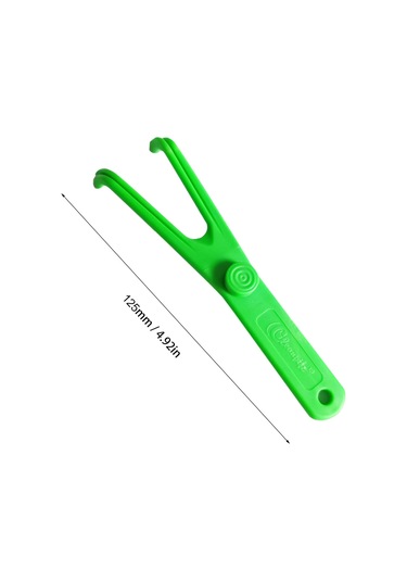 Samdoo Y Şekilli Diş İpi Tutucusu - Sağlıklı Diş Temizliği, Kolay Kullanım, Dayanıklı Plastik Malzeme, Toplu Yıkama Uygun
