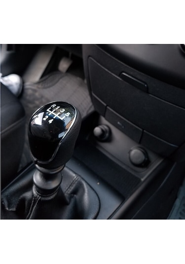 Hyundai Getz Için 5 Ileri Mandallı Deri Vites Topuzu 2006-2011 Ar