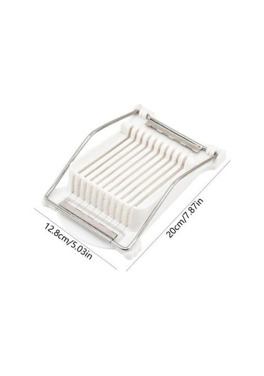 Novahub Öğle Yemeği Et Dilimleyici Çok Fonksiyonlu Paslanmaz Çelik Jambon Meyve Sebze Yumurta Peynir Dilimleyiciler Ev Mutfak Kesme Aletleri Beyaz Beyaz