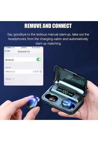 Bluetooth 5.0 Cvc8.0 Gürültü Azaltma Stereo Kablosuz Bluetooth Kulaklık Tws