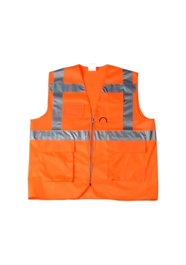 Can Mühendis Tipi Ikaz Yeleği-Turuncu