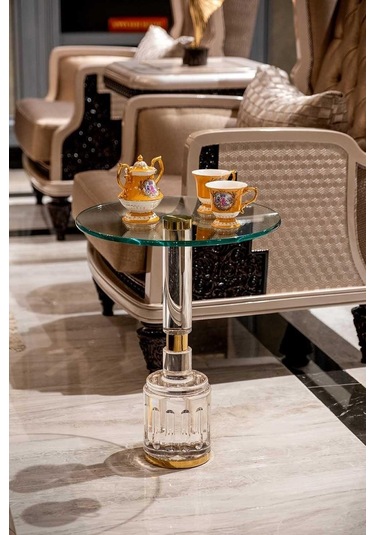 Dulda Akrilik Eva Sehpa Şeffaf