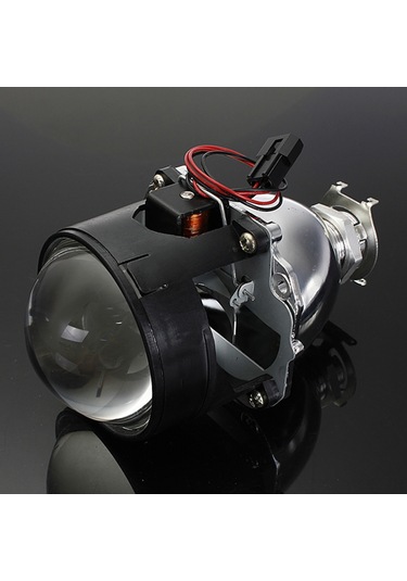Neevoyu 2.5 İnç Çift Xenon Projeksiyon Lens H1/h4/h7 Uyumlu Sağ Sürücü İçin Parlaklık Düzenleyici + Montaj Aksesuarları