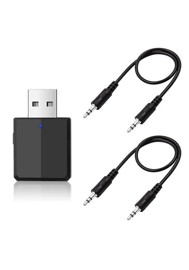 Zf-169plus Kablosuz 3in1 Bluetooth 5.0 Usb Ses Adaptörü Alıcı-verici Transmitter-receiver Araç 3.5mm Aux Stereo Tv Pc Hoparlör Bilgisayar Tablet Kulaklıklar İçin