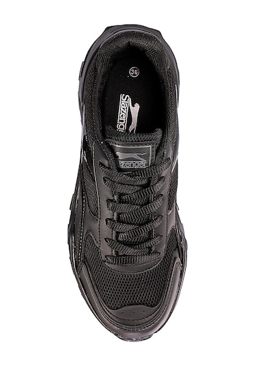 Slazenger ZAK Kadın  Siyah Rugan Günlük Spor Ayakkabısı