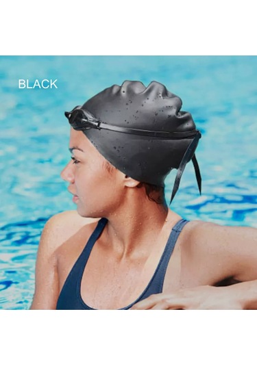 Swimwin Büyük Boy Silikone Bone No Print L 226979304 Siyah