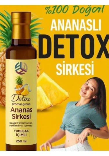 Promar  Ananas Sirkesi 250 Ml + Kayısı  Sirkesi 250 Ml