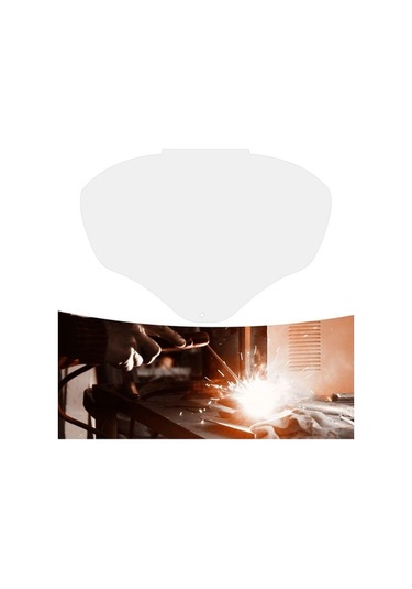 Trendooze Yüz Yedek Vizör Taşlama Şeffaf Lens Koruyucu Kesme Kalkanı İçin Bahçecilik Vg