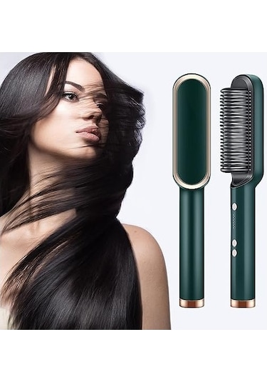 Venturemart Orijinal 909 Saç Düzleştirici Şekillendirici Fırça Tarak Stili, Ayarlanabilir Sıcaklık 130