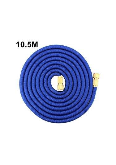 Sones Ev Bahçe Su Borusu 3x Teleskopik Tpe Araba Yıkama Su Borusu, Stil: Bakır Kaplama 10.5m