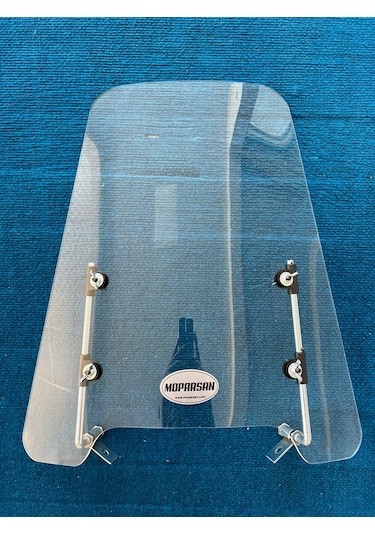 Scooter Ön Cam Siperlik Ayna Bağlantılı Normal Boy 45 50