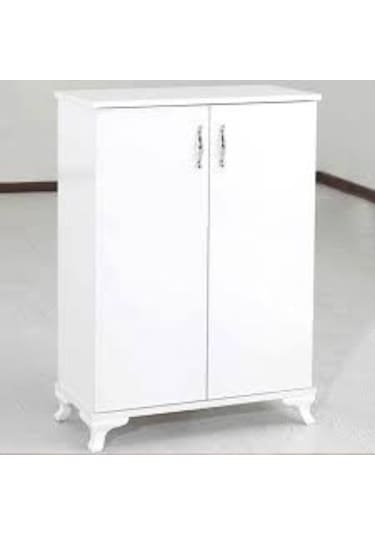 Kardelen Çok Amaçlı Dolap + Ayakkabılık Beyaz