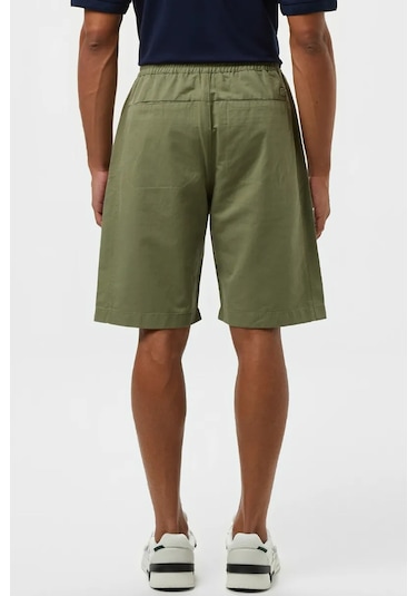 Lacoste Men's Relaxed Fit Bermuda Shorts Khaki Erkek Rahat Kesim Bermuda Şort Haki