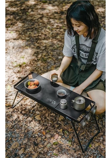 Naturehike Grill Barbecue + Katlanabilir Masalı Sandstone Çok Renkli