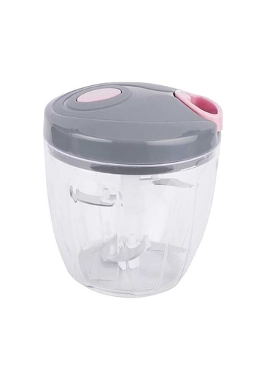 Tantitoni Açık Pembe Gri Pratik Doğrayıcı 900ml