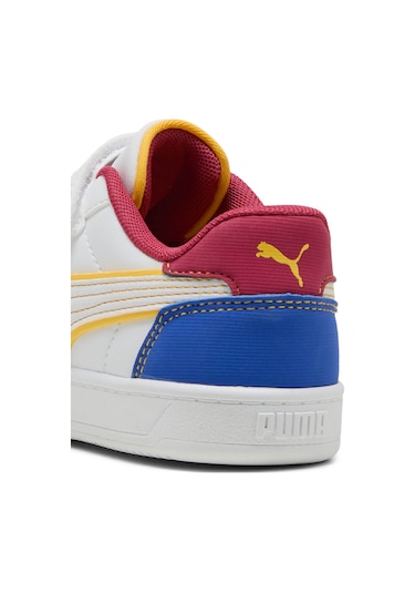 Puma Caven 2.0 Starblitz Beyaz Erkek Çocuk Sneaker Beyaz-Mavi