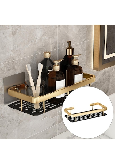 Suntek Duvara Monte Duş Rafı Yapışkanlı Duş Sepeti Sepeti Diğer