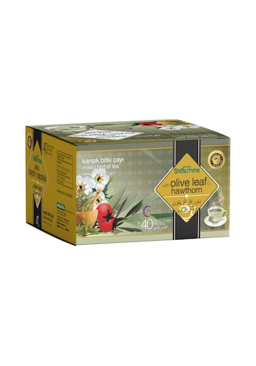 Alıçlı & Zeytin Yapraklı Karışık Bitki Çayı 40 Adet