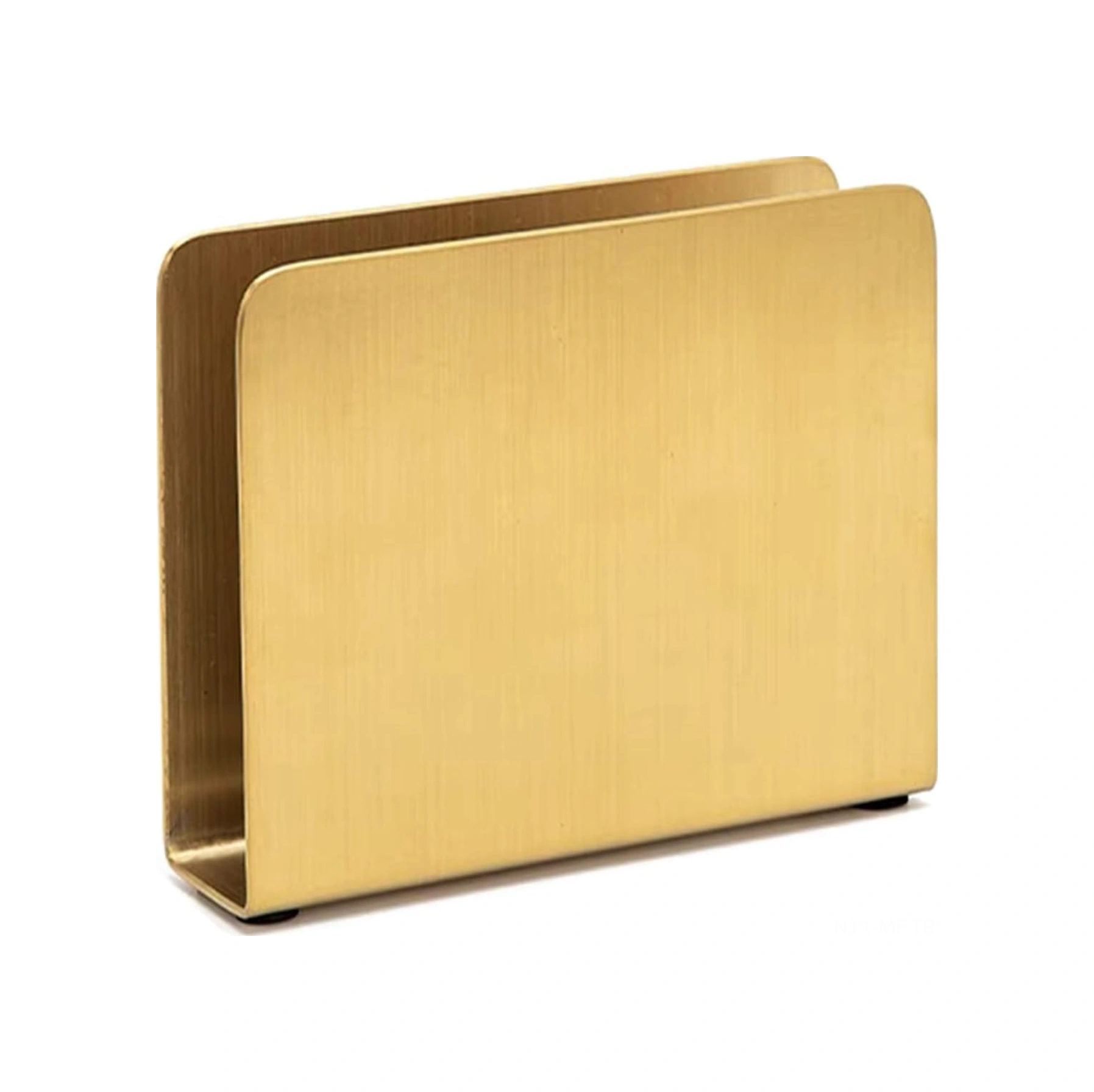 Mufunye Altın Renkli Çelik Masaüstü Peçete Tutucu, Mutfak Ve Yemek Masası İçin Bağımsız Peçete Dağıtıcı Altın