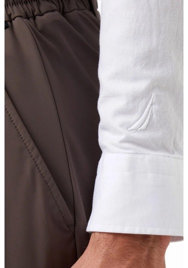 Erkek Beyaz Slim Fit Gömlek-11434 Beyaz