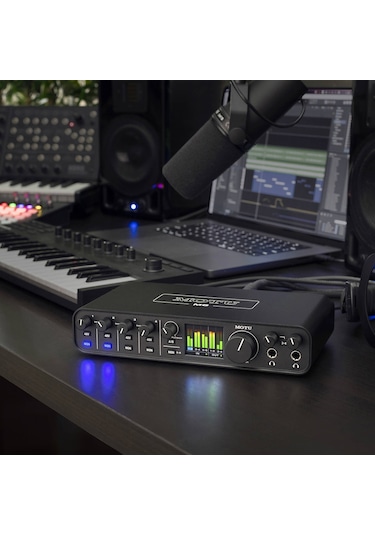 Motu M6 | 6-giriş/4-çıkış 24bit/192kHz USB-C (Type C) Ses Kartı