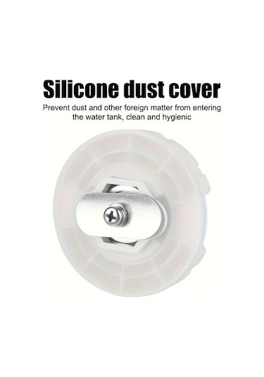 Willowhaven Siyah 80mm Kilitlenebilir Rv Su Girişi Filtresi Kapak Karavan Tekne