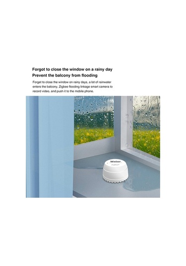 Yulong Geeroyoo Akıllı Ev Zigbee Su Kaçağı Dedektörü - Anlık