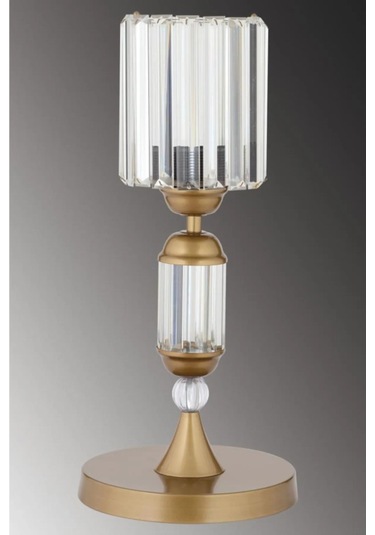 İstanbul Avize Kristal Taşlı Eskitme Kasalı Y-12 Eskitme Taş Kafalı Abajur