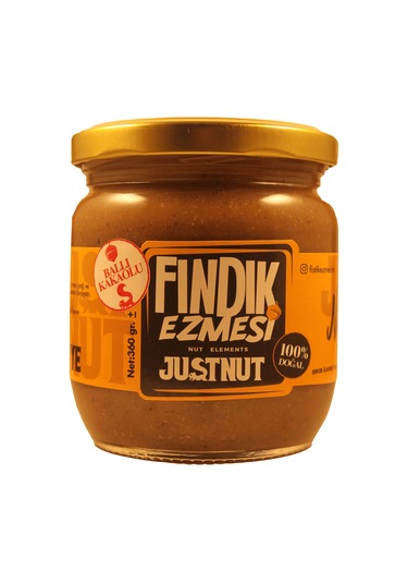Justnut Ballı Kakaolu Fındık Ezmesi 360 G