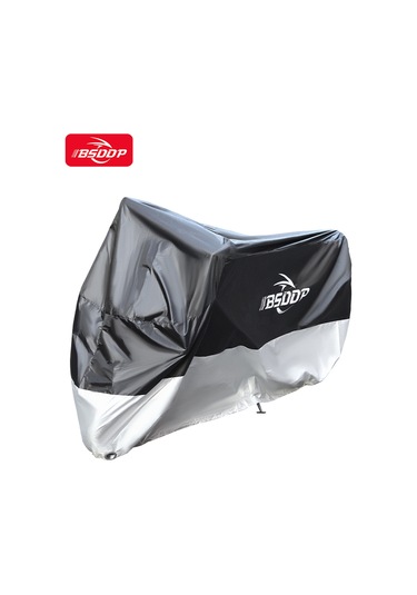 Mufunye Yazlık Kışlık Sıcak Suya Dayanıklı Oxford Kumaş Motosiklet Kaputu - Kilit Delikli, Yağmur Ve Güneşten Koruma, 245x105x125 Cm