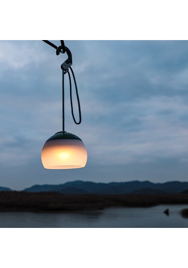 Yuntech01 Usb Şarjlı Dış Mekan Feneri, 2 Led Işık Seçeneği, 3600mah Pil, Gümüşlü Ahşap Desenli Kamp Çadır Lambası Çok Renkli