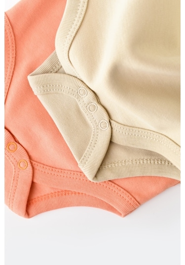 BabyCosy Organik 2li Kısa Kollu Badi Csy3022 001