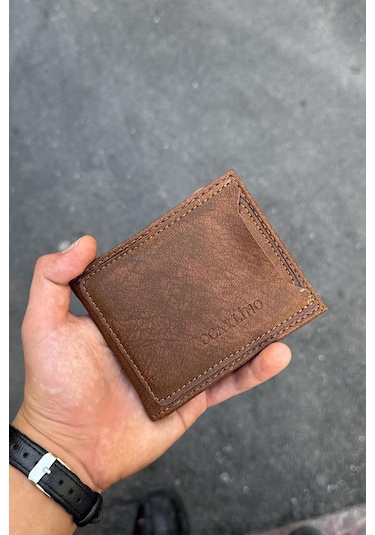 Flaw Basic Erkek Cüzdan Kahverengi Kahverengi