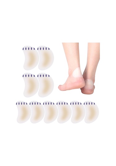 Suntek 10 Adet Jel Ayakkabı Çıkartmaları Spor 42mmx62mm