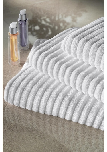 Varol 4 Adet Mitis Serisi Otel El Yüz Havlusu 50x90 250gr Beyaz Beyaz/duz,sade Beyaz