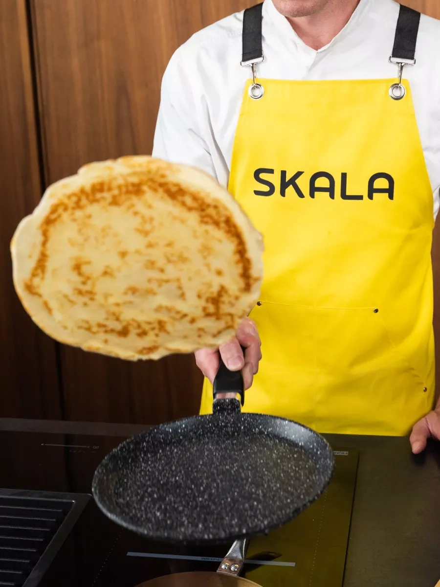 Skala 22cm Krep Tavası 253945866 Siyah