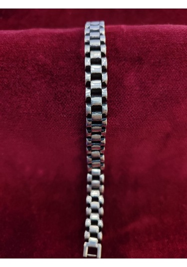 Modagümüşevi 925 Ayar Gümüş Erkek Bileklik