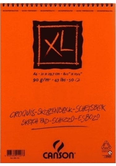 Canson A4 50 Yp Croquıs Xl Albüm 90 Gr Spr 9050A4Ü