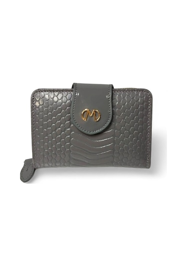13x9x3 -matmazel Kadın Cüzdan-203210405 Gri