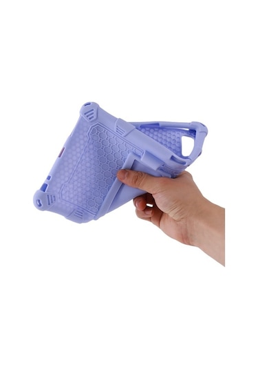 Didadodo Lenovo Tab M9 Uyumlu Pc + Silikon Kılıf + Omuz Kayışı + Ayarlanabilir Kickstand Kılıf Arka Kapak