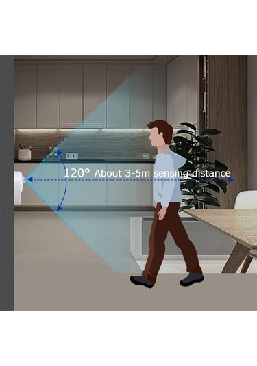 Sıcak Beyaz Hareket Dedektörü Gece  Fiş Hareket Sensörlü Işık 220 V Soket Lamba Akülü Başucu Koridor Çok Renkli