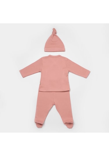 Biorganic Modal Nature Relax 3'lü Bebek Seti 73324 Mercan